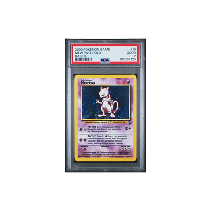 Pokémon TCG PSA 2 2000 Base Set II #10 Mewtwo Holo 🇬🇧 #102397125
