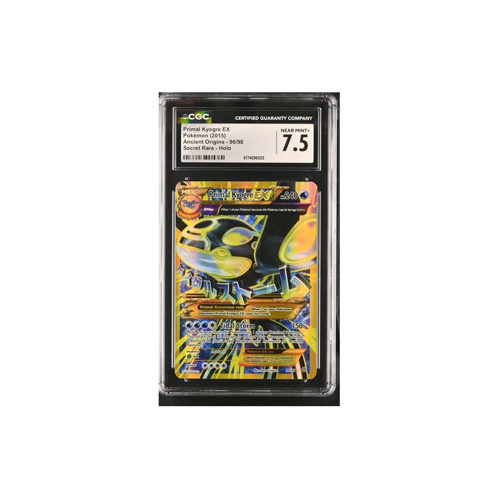 Pokémon TCG CGC 7.5 2015 Ancient Origins #96 Primal Kyogre Ex 🇬🇧 #6174696025