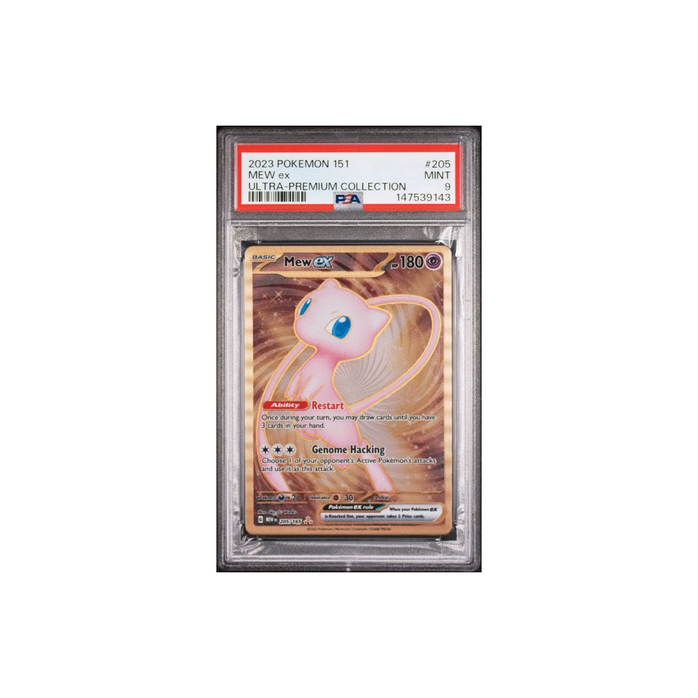 Pokémon TCG PSA 9 2023 151 UPC #205 Mew Ex 🇬🇧 #147539143
