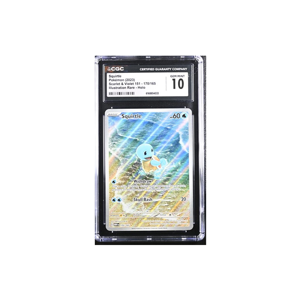 Pokémon TCG CGC 10 2023 Scarlet & Violet 151 #170 Squirtle 🇬🇧 #6168854033