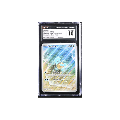 Pokémon TCG CGC 10 2023 Scarlet & Violet 151 #170 Squirtle 🇬🇧 #6168854033