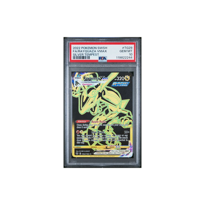 Pokémon TCG PSA 10 2022 SWSH Silver Tempest #TG29 FA/Rayquaza VMAX 🇬🇧  #119822244
