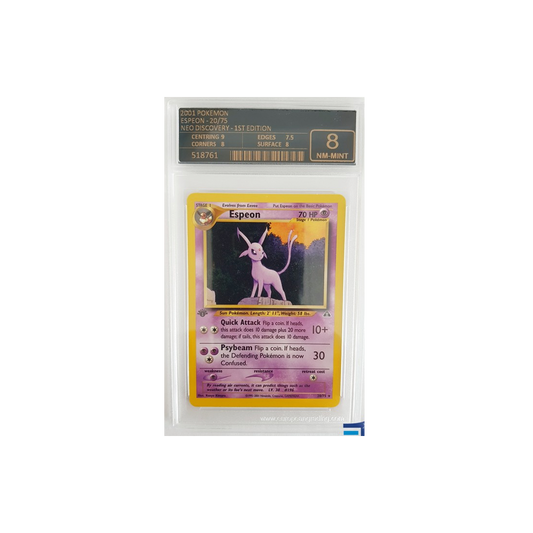 Pokémon TCG EG 8 2001 #20 Neo Discovery Espeon 1st Edition 🇬🇧 #518761