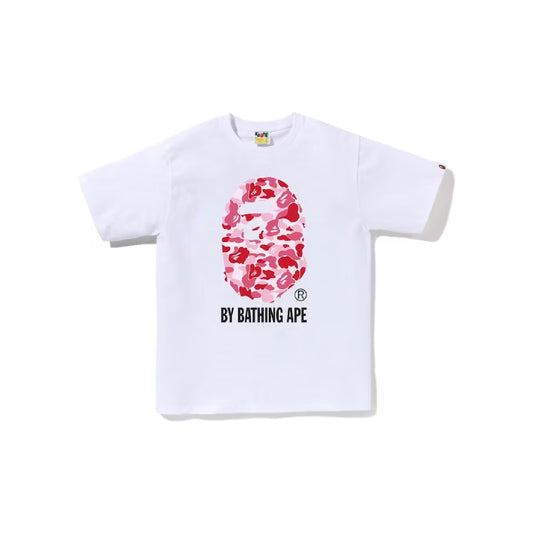 BAPE ABC Camo By Bathing Ape Tee white/pink