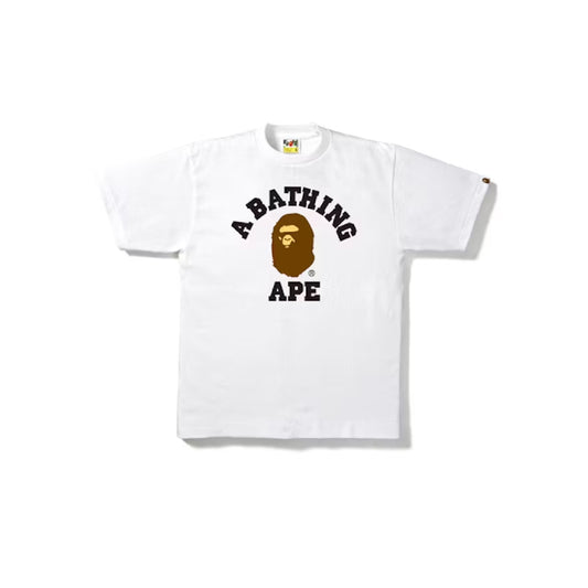 BAPE College Tee White