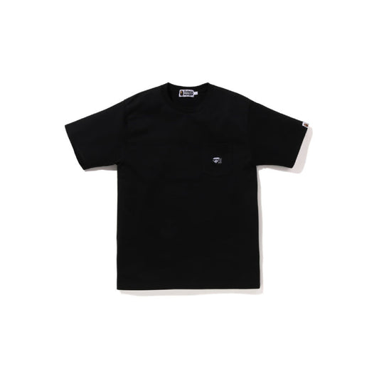 A Bathing Ape Label Pocket Tee BAPE black