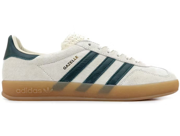 adidas Gazelle Indoor Cream White Collegiate Green Gum