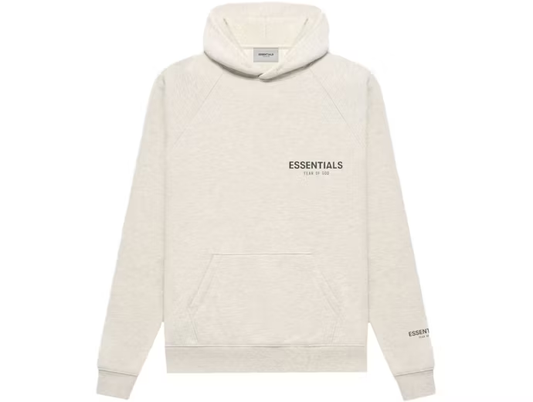 Essentials Fear of God Hoodie Light Heather Oatmeal FOG