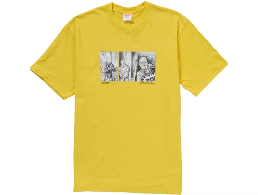 Supreme Mister Cartoon Pow Tee Yellow