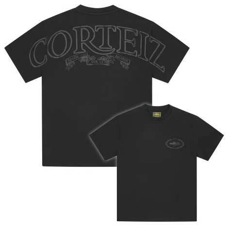 Corteiz Royale Heavyweight Tee Black