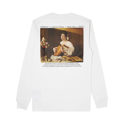 Off-White Caravaggio Lute Long-Sleeve Tee 'White/Multicolor'