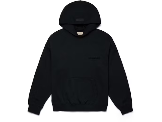 Essentials Fear of God Hoodie Stretch Limo/Black