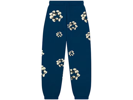 Denim Tears x CPFM Cactus Tears Wreath Sweatpants Navy