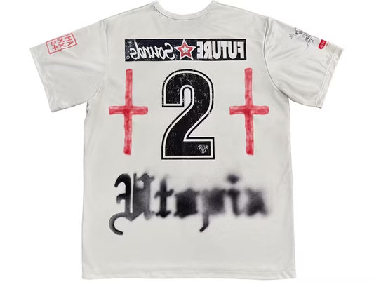 Travis Scott England Soccer Jersey White