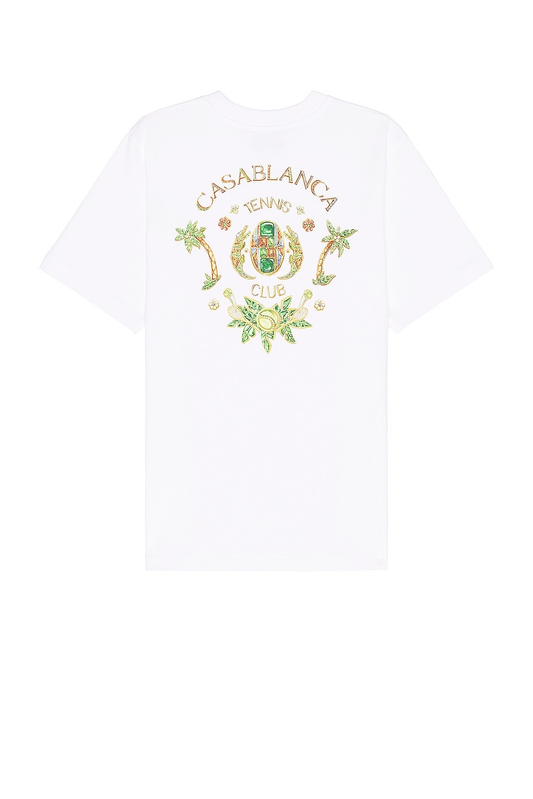 Casablanca Joyaux D Afrique Tennis Club Printed T-shirt