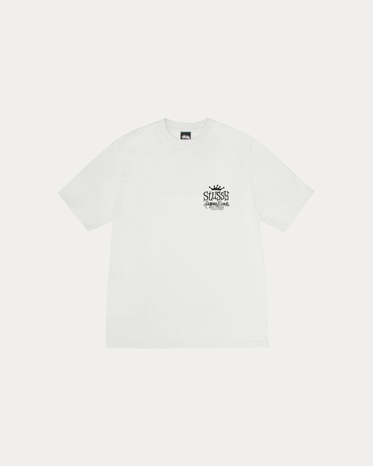 Stussy Beach House Tee Pigment Dyed White