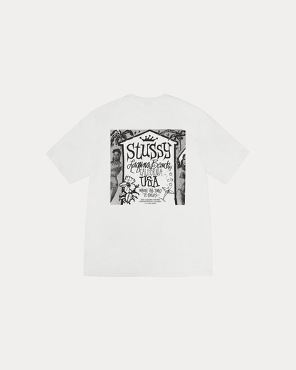 Stussy Beach House Tee Pigment Dyed White