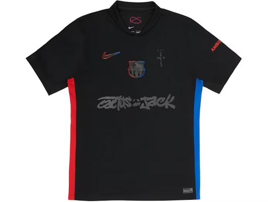 FC Barcelona x Travis Scott Away 2024/25 Jersey Black