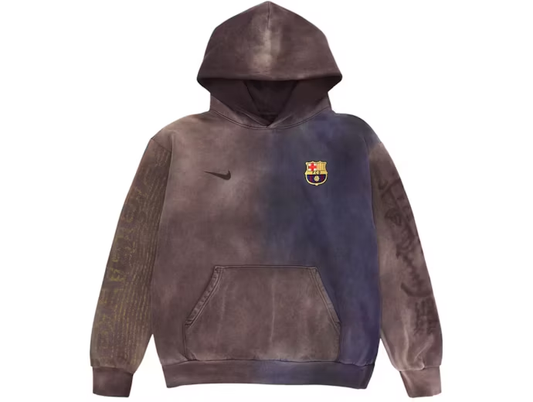 Travis Scott x FC Barcelona Split-Dye Crest Hoodie