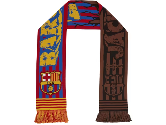 Travis Scott x FC Barcelona Jack Football Club Scarf Multicolor
