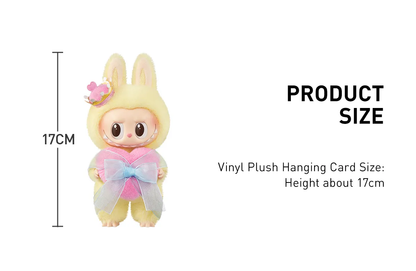 Pop Mart Labubu The Monsters Let's Checkmate Series Vinyl Plush Hanging Card
