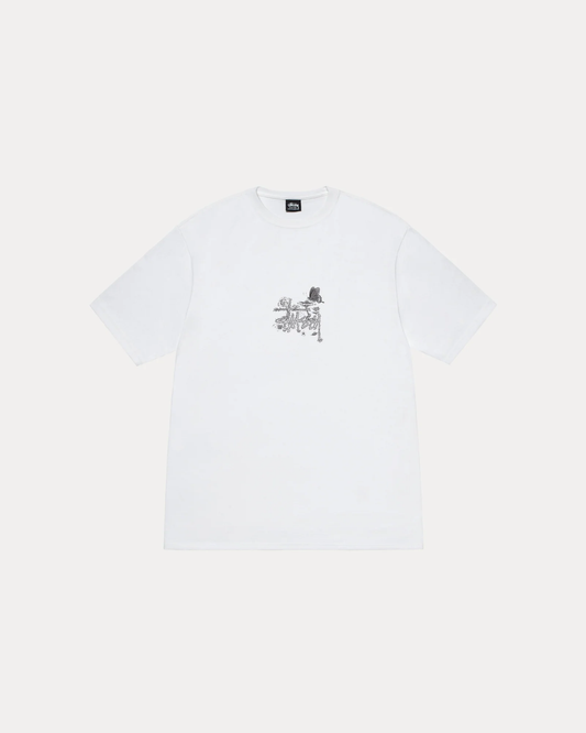 Stussy In Bloom Tee White