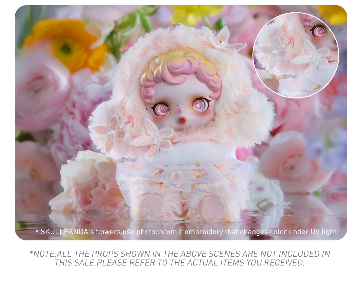 Pop Mart L'impressionnisme θSKULLPANDA Series Plush Doll Sealed Case (9 Blind Box)