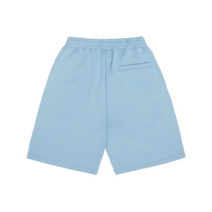 Cortiez Island Puff Print Sweatshort Baby Blue