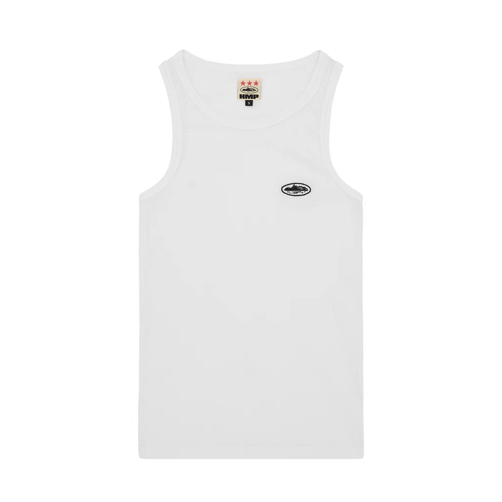 Corteiz HMP Essentials Tank Top White