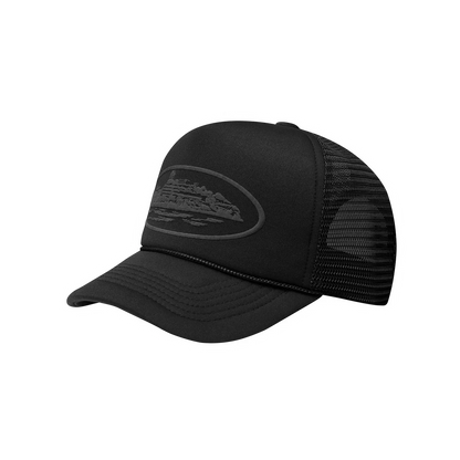 Cortiez Alcatraz Premium Trucker Hat Triple Black