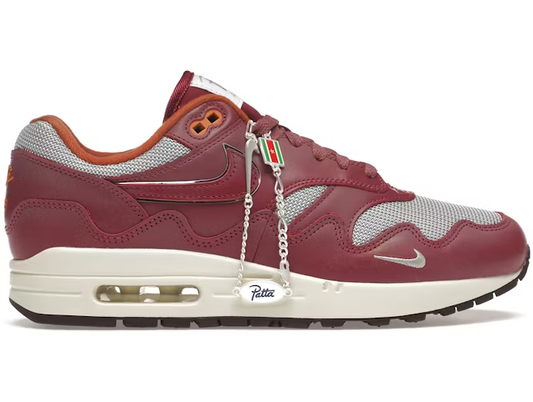 Nike Air Max 1 Patta Waves Rush Maroon