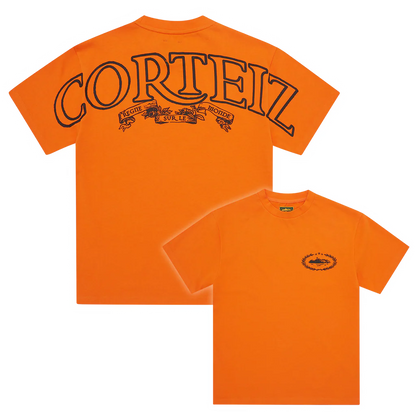 Corteiz Royale Heavyweight Tee Orange