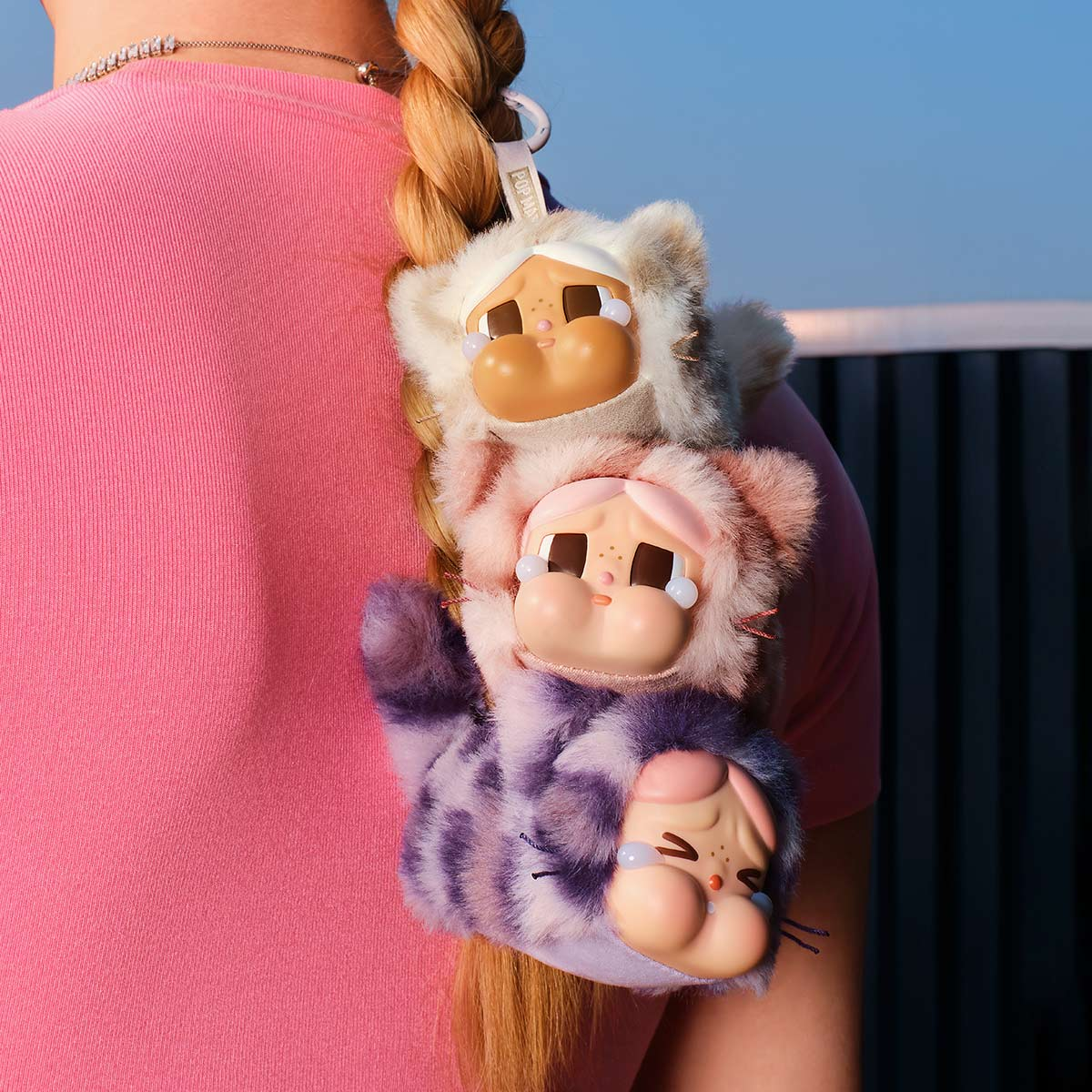 Pop Mart CRYBABY Wild but Cutie Series Vinyl Plush Pendant Single Blind Box