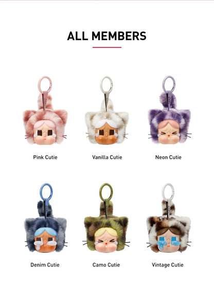 Pop Mart CRYBABY Wild but Cutie Series Vinyl Plush Pendant Single Blind Box