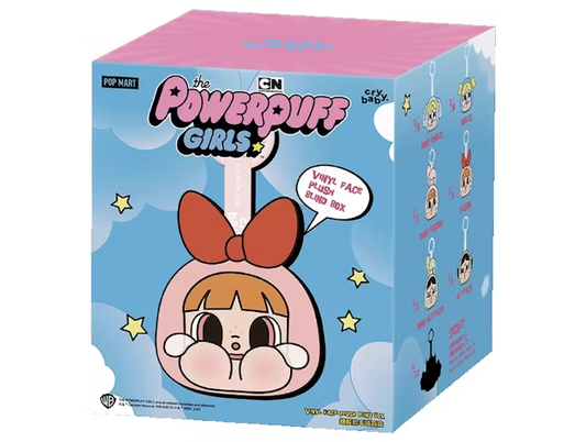 Pop Mart CryBaby x Powerpuff Girls Series Vinyl Face Plush Single Blind Box