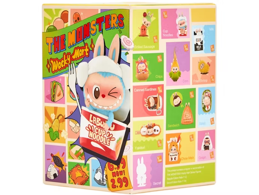Pop Mart Labubu The Monsters Wacky Mart Series Figure Single Blind Box