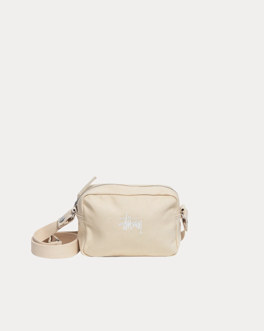 Stussy Canvas Side Pouch Beige