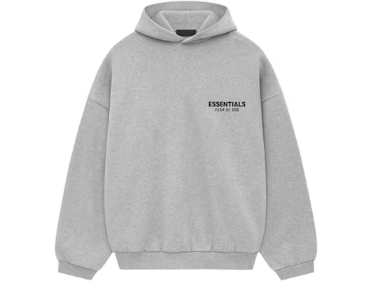 Fear of God Essentials Fleece Hoodie Light Heather Gray