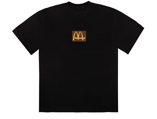 Travis Scott x McDonald's Sesame T-shirt Black