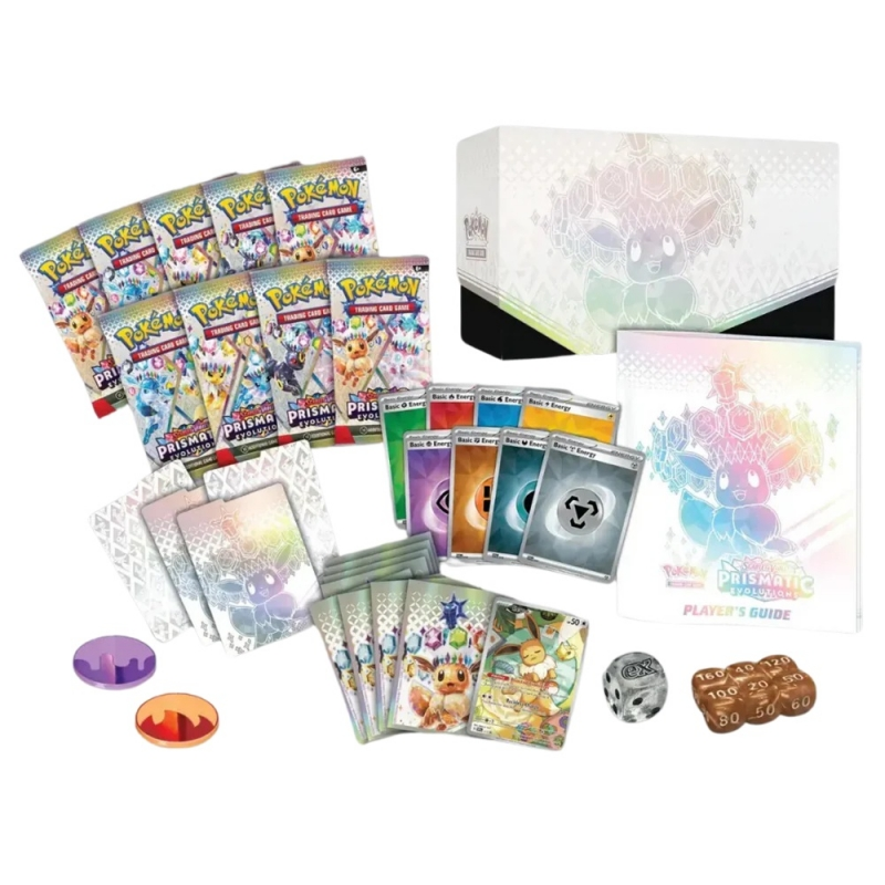 Pokémon Scarlet & Violet Prismatic Evolutions Elite Trainer Box