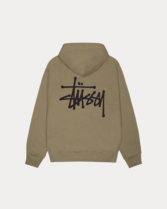 Stussy Basic Hoodie Army