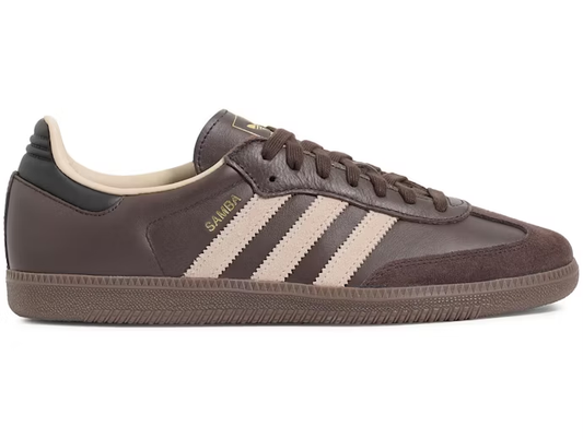 adidas Samba OG Dark Brown Beige Gum