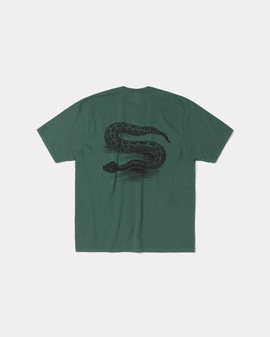 Stussy Serpent Tee Pigment Dyed Pine