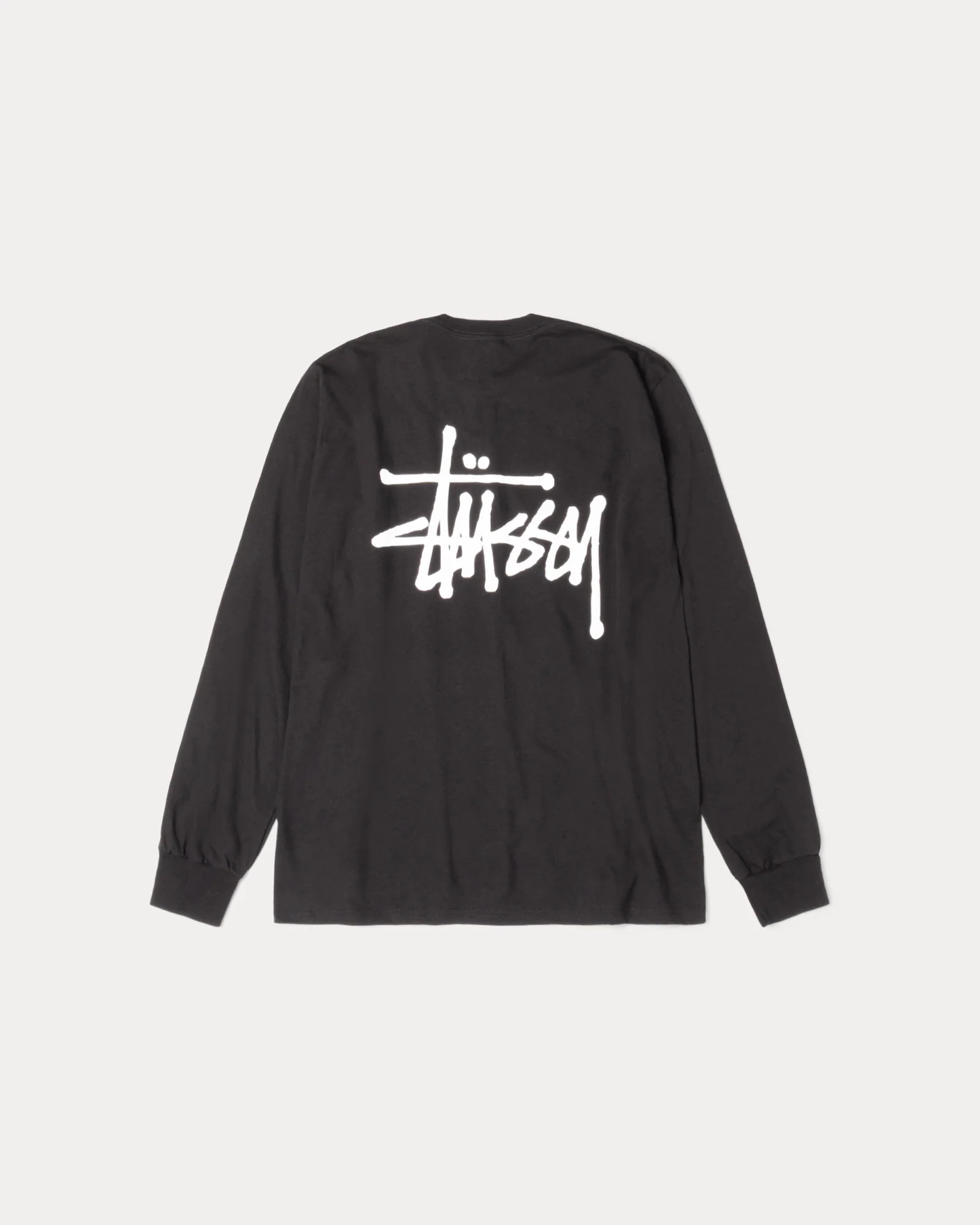 Stussy Basic LS Tee Black
