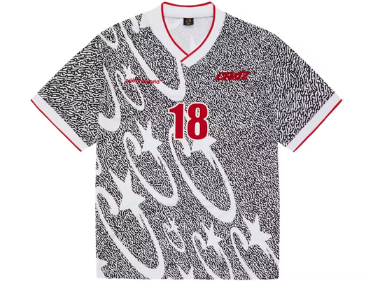 Corteiz Stellations Football Jersey Black