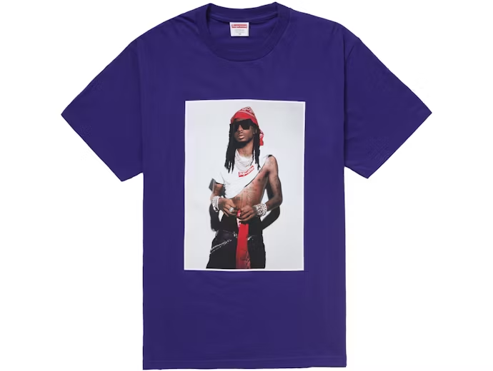Supreme Playboi Carti Tee Purple