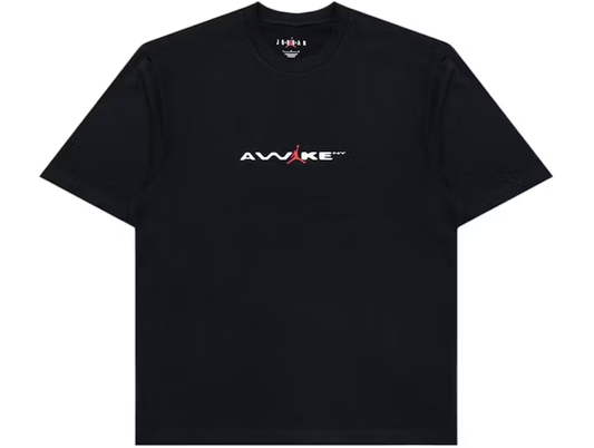 Jordan x Awake NY Tee Black/University Red