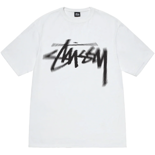 Stussy Dizzy Stock Tee White