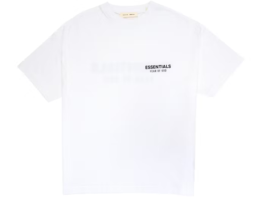Fear of God Essentials Classic Short Sleeve Tee Bright White
