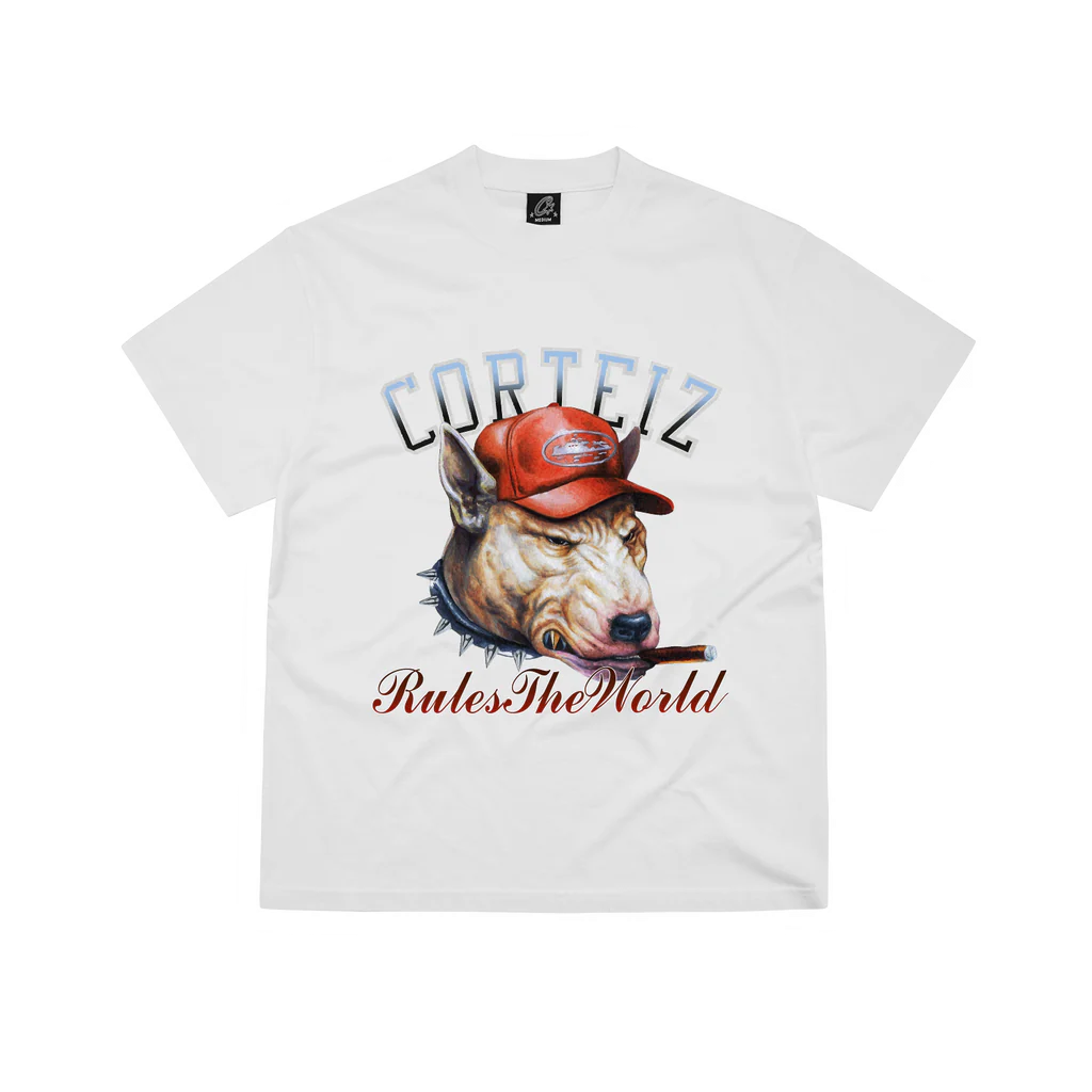 Corteiz Dog Pound Tee White